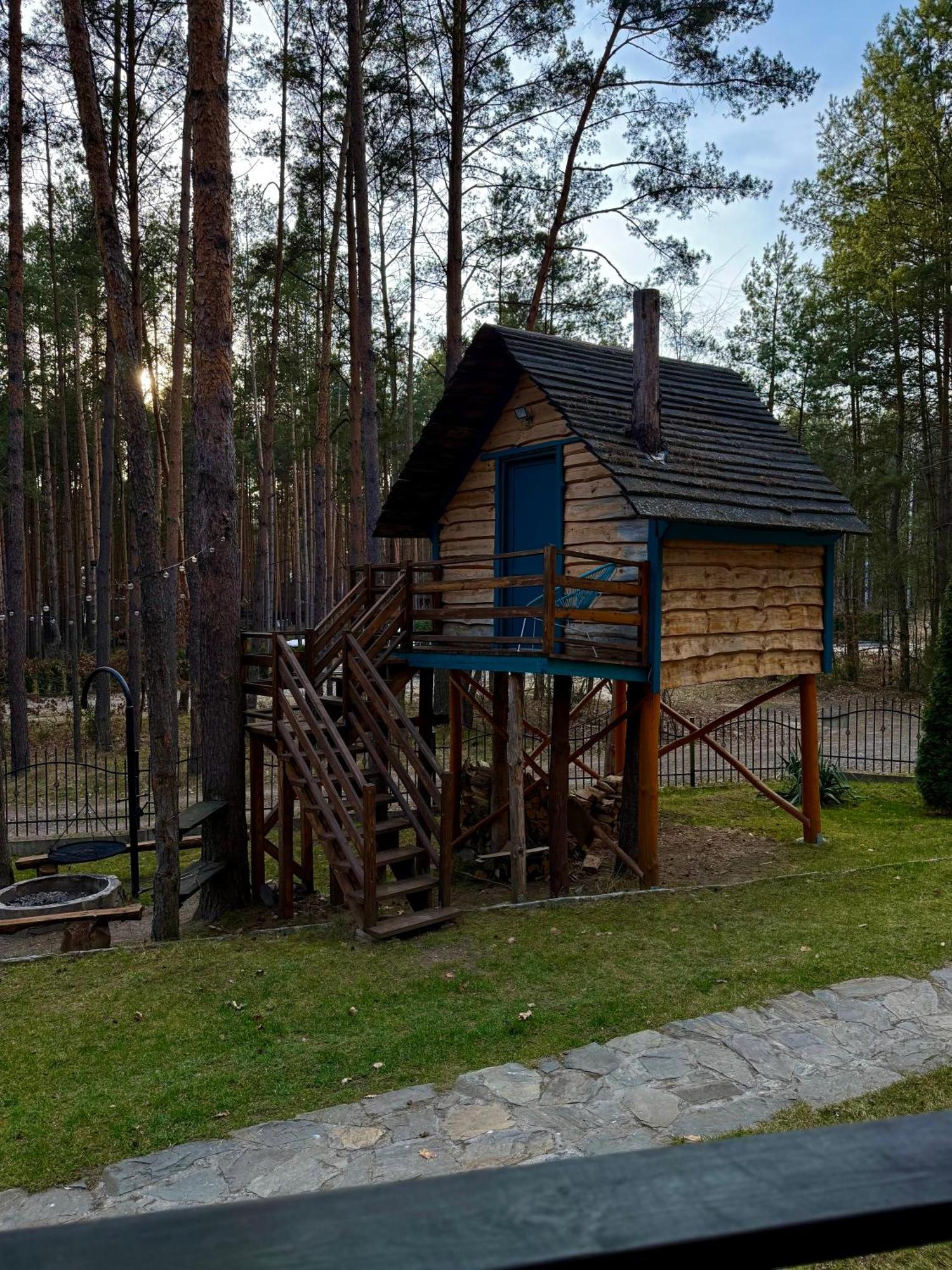 Domek W Lesie Nad Zalewem Chancza 외부 사진