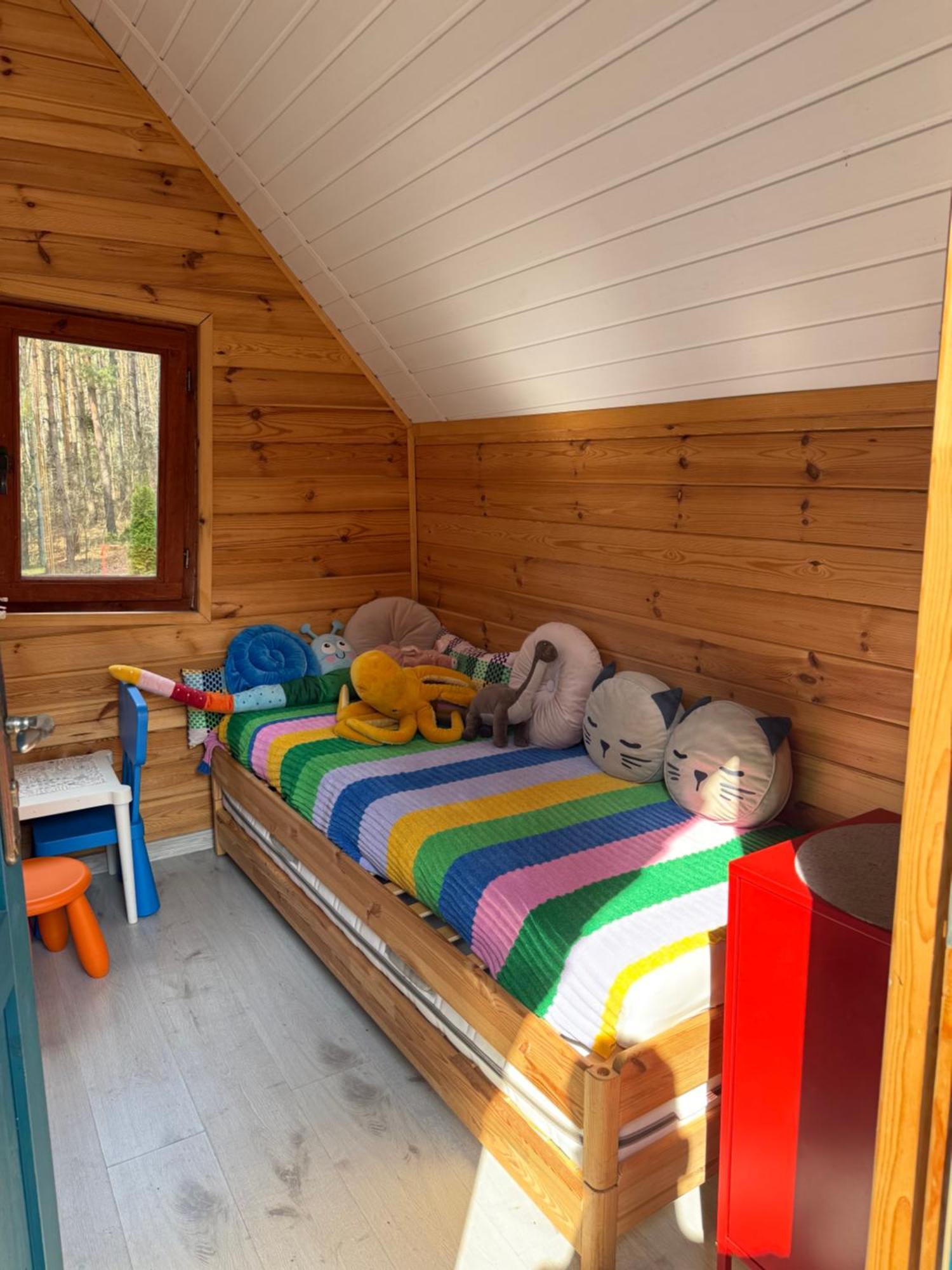 Domek W Lesie Nad Zalewem Chancza 외부 사진