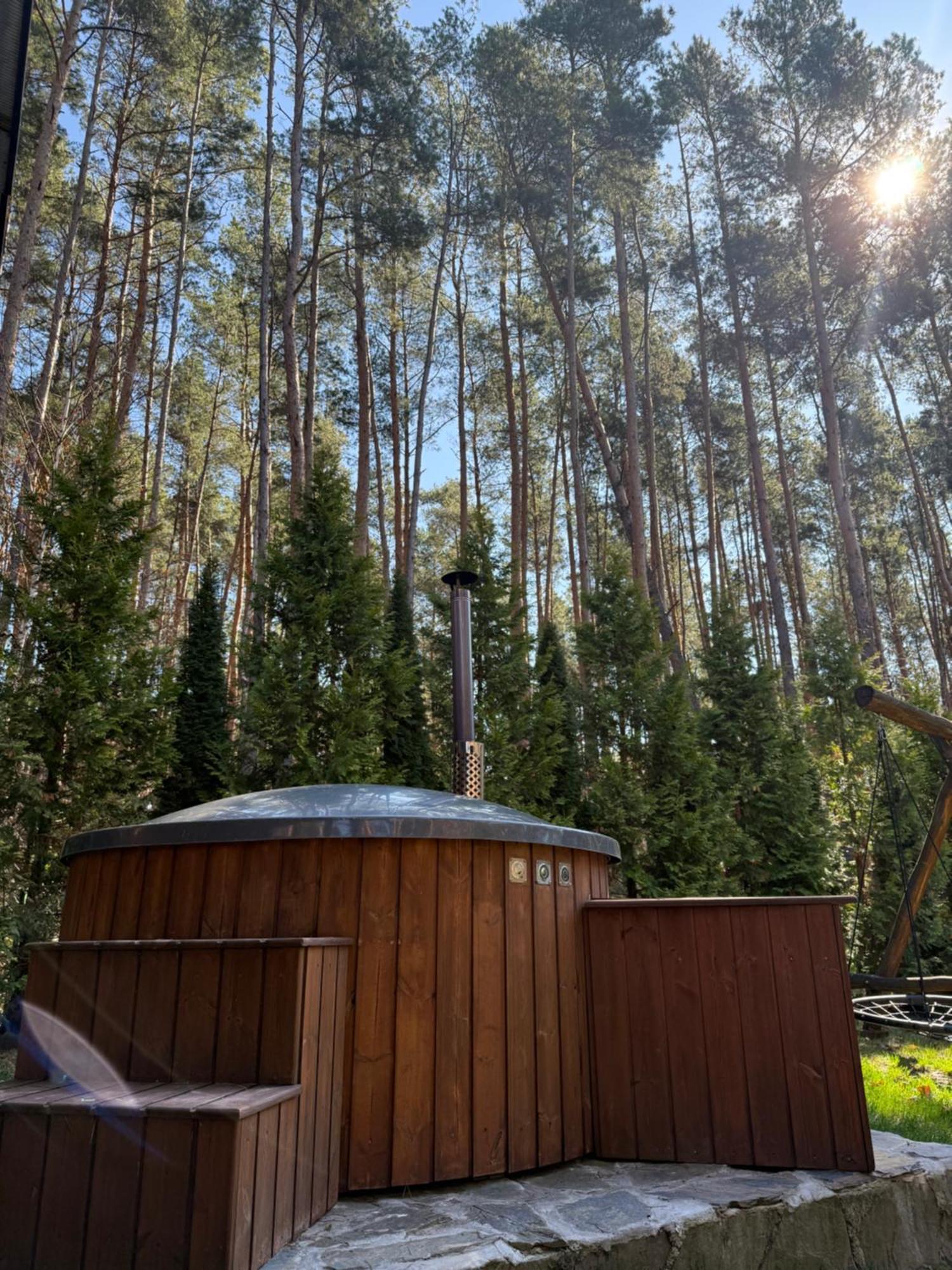 Domek W Lesie Nad Zalewem Chancza 외부 사진